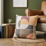 Rd13 Nordic Circle Patchwork Cushion